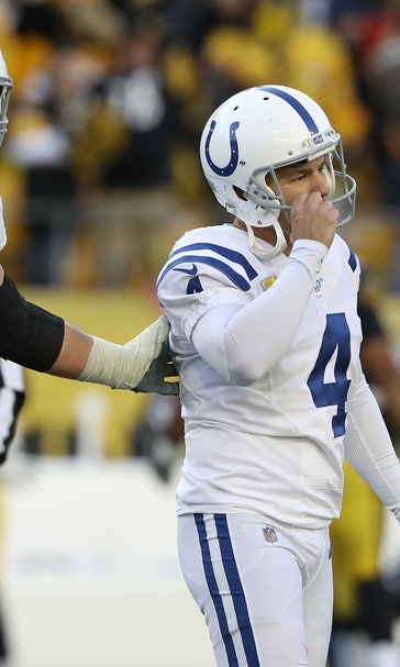 Reich maintains 'all of the confidence in the world' in Vinatieri despite another crucial miss